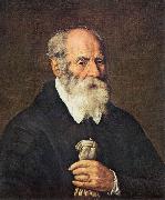 BASSETTI, Marcantonio Portrait of an Old Man with Gloves 22 USA oil painting reproduction